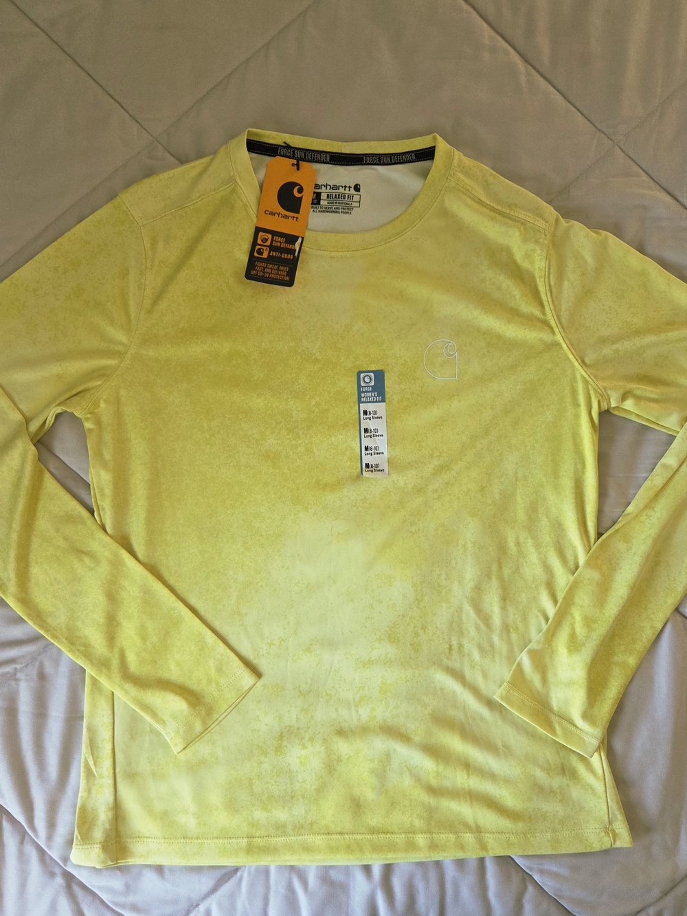 Carhartt Women's Long Sleeve Performance Tee - Yellow